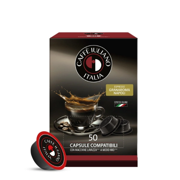 Caffè Iuliano Gran Aroma Lavazza A Modo Mio kompatibilne kapsule 50 komada pakovanje
