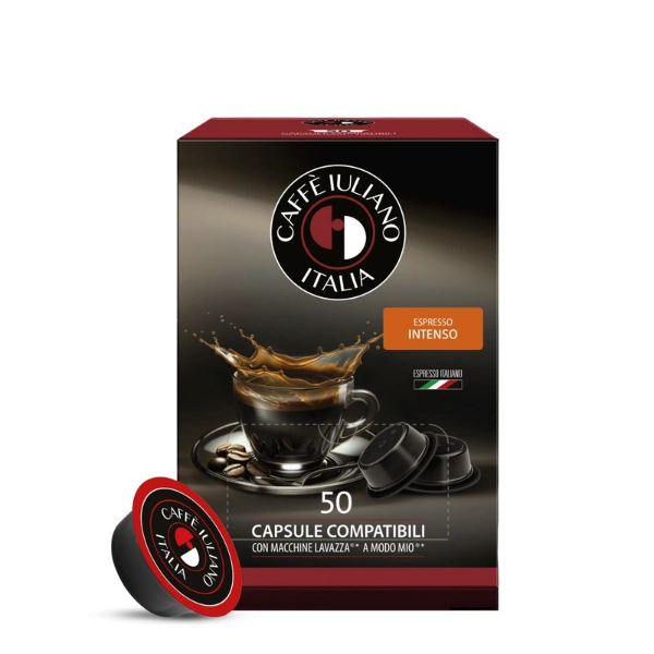 Caffè Iuliano Intenso Lavazza A Modo Mio kompatibilne kapsule 50 komada pakovanje