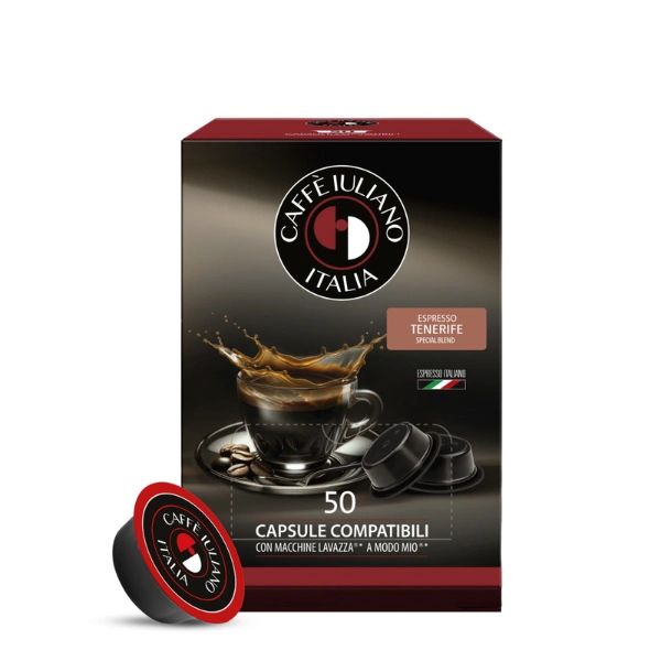 Caffè Iuliano Tenerife Lavazza A Modo Mio kompatibilne kapsule 50 komada pakovanje