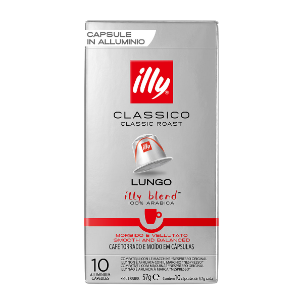 Illy Lungo Nespresso kapsule - pakovanje 10 komada