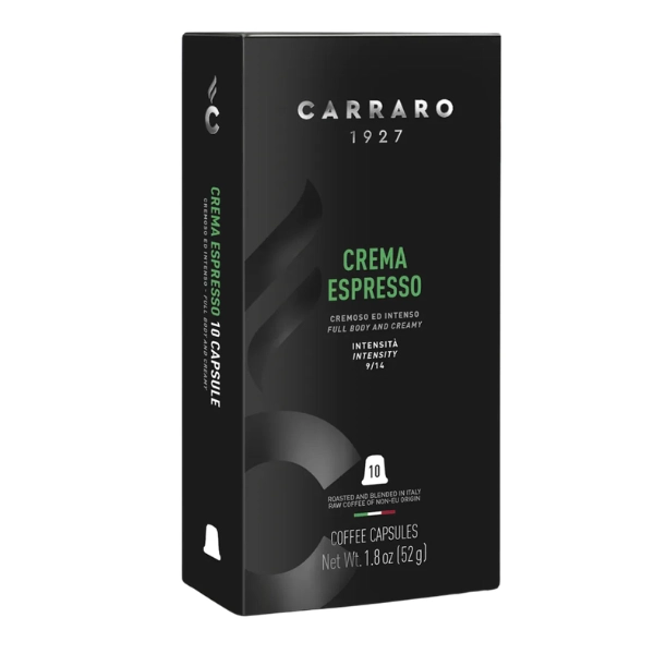 Carraro Crema Espresso Nespresso kapsule - pakovanje 10 komada