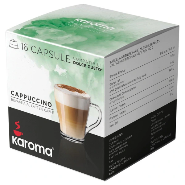 Karoma Cappuccino Dolce Gusto kapsule - pakovanje 16 komada