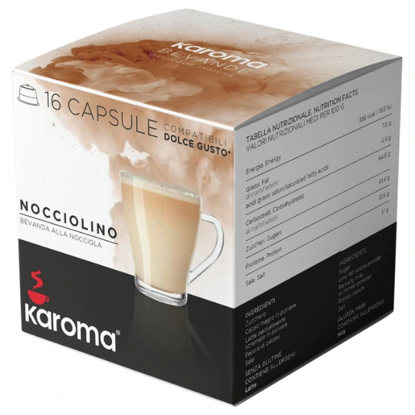 Karoma Nocciolino lesnik Dolce Gusto kapsule - pakovanje 16 komada