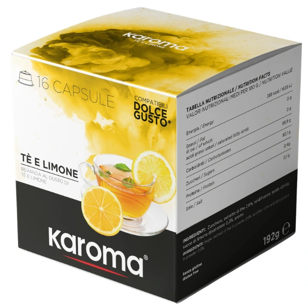 Karoma The Limone Caldo limun caj Dolce Gusto kapsule - pakovanje 16 komada
